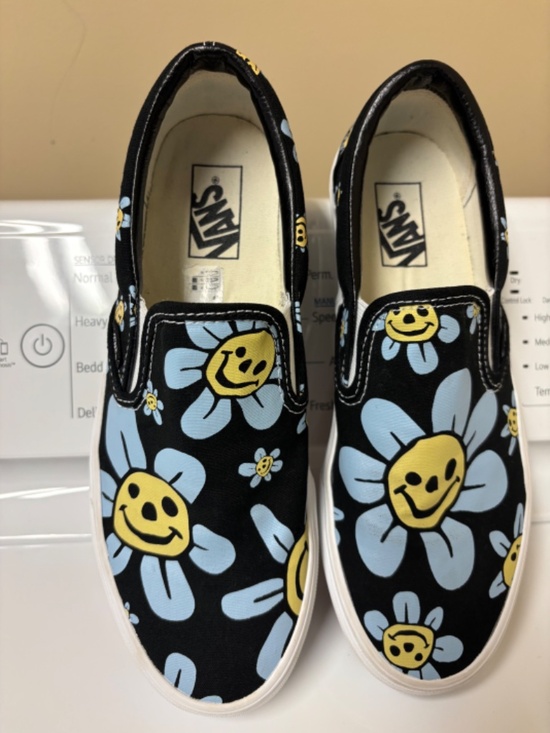 Vans Trippy Grin Classic Slip-On Unisex Men’s size 9 Women’s size 10.5 - Picture 4 of 9